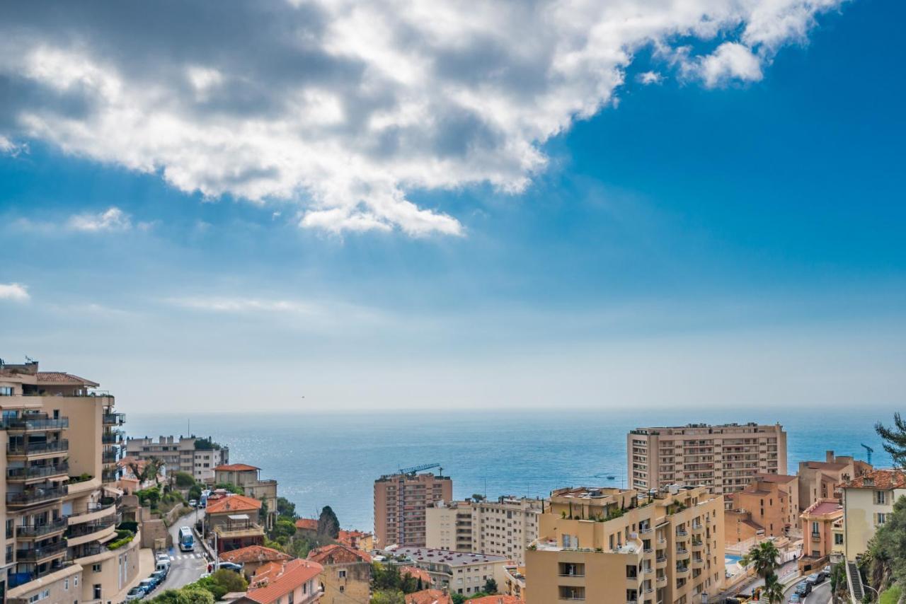 ボーソレイユMonaco Border, Sea View, Terrace, Free Parkingアパートメント エクステリア 写真