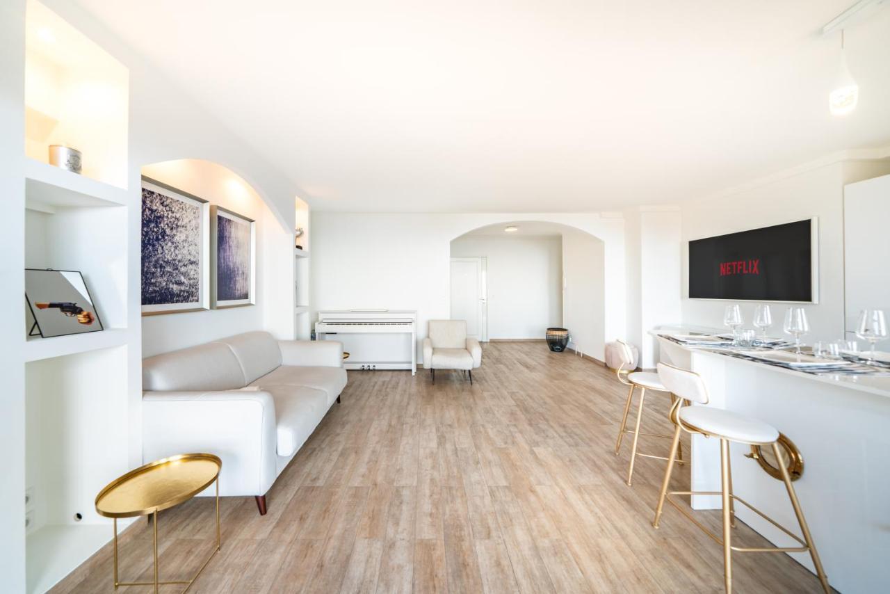 ボーソレイユMonaco Border, Sea View, Terrace, Free Parkingアパートメント エクステリア 写真