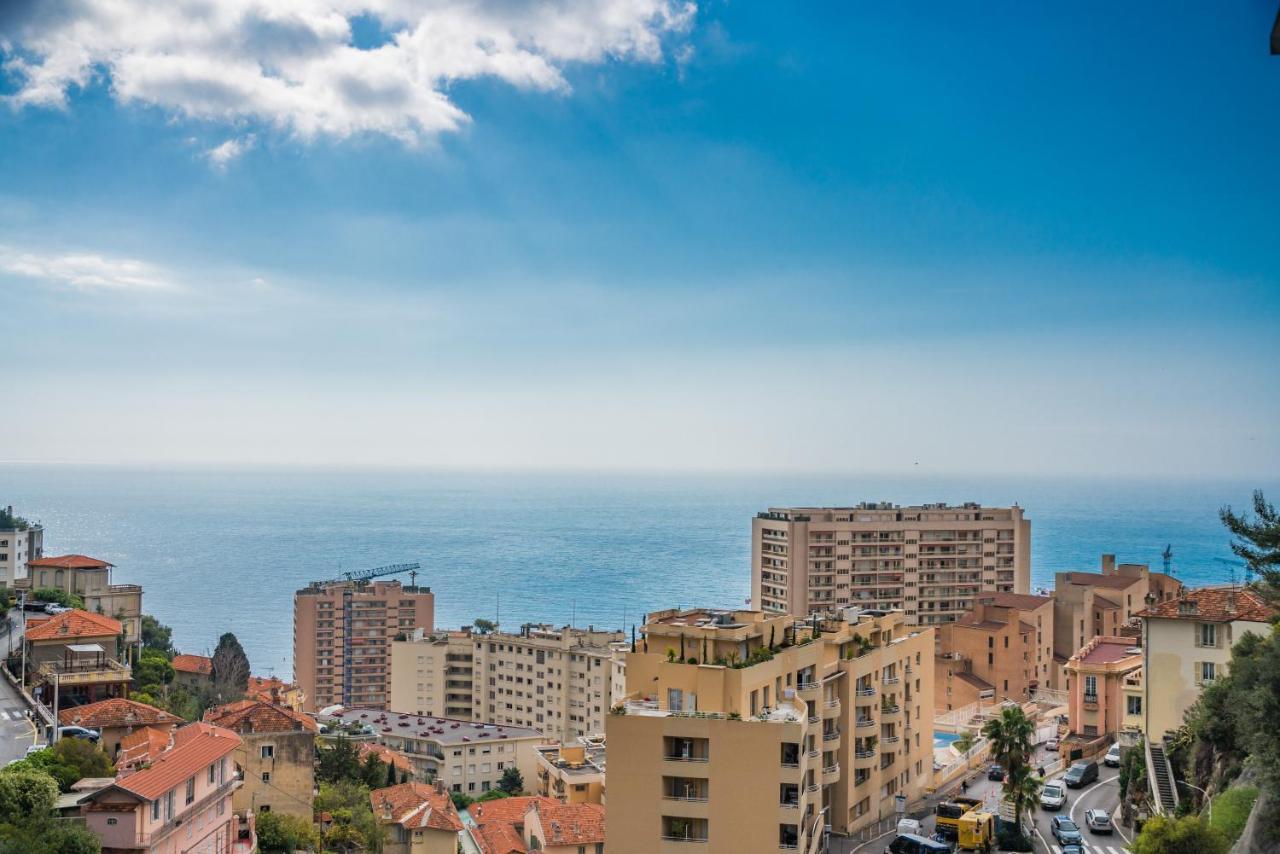 ボーソレイユMonaco Border, Sea View, Terrace, Free Parkingアパートメント エクステリア 写真